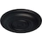 Ekena Millwork Niobe Ceiling Medallion (Fits Canopies up to 8 5/8"), Hand-Painted Steel Gray, 18"OD x 1 1/2"P CM18NISGS - alternate 2